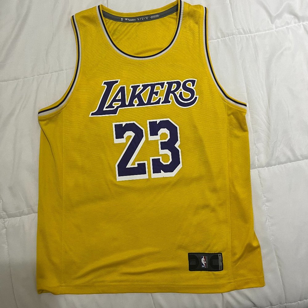 Unisex Los Angeles Lakers LeBron James Nike Gold Swingman Jersey
